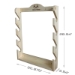 Rush Creek REALTREE 4-GUN PINE WALL STORAGE RACK - 39-4000