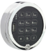 S&G Digital Platform 3007-102 - Direct Drive and Satin Chrome Keypad Kit - SG3007-102
