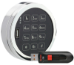 S&G Digital Platform 3007-102 - Direct Drive and Satin Chrome Keypad Kit - SG3007-102