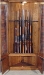 Scout 350 Oak 7-Gun Corner Cabinet - GS350