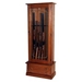 Scout 406 Gun Cabinet - Solid Oak  -6-Gun - GS406 - Oak