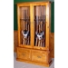 Scout 712 Gun Cabinet - Pine - 12-Gun - GS712