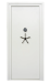 SnapSafe 75420 Premium Vault Room Door 36" - Inswing Off White - 75420