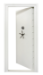 SnapSafe 75420 Premium Vault Room Door 36" - Inswing Off White - 75420