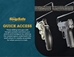 SnapSafe® Universal Handgun Hangers (4-Pack) - 75870