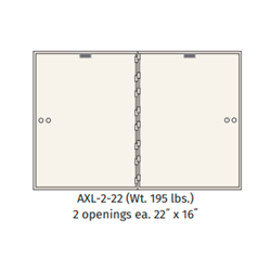 Socal - Bridgeman Safes AXL-2-10M Teller Lockers 