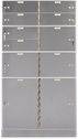 Socal Safe AX Series Modular Teller Lockers AXL-3-22