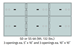 Socal Safe SD Series Modular Safe Deposit Boxes SD-6A - SD-6A