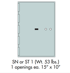 Socal Safe ST Series Modular Safe Deposit Box ST-1 