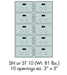 Socal Safe ST Series Modular Safe Deposit Box ST-10 - ST-10