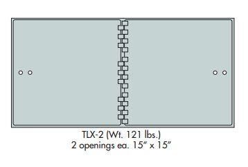 Socal Safe TLX Series Modular Teller Lockers TLX-2 