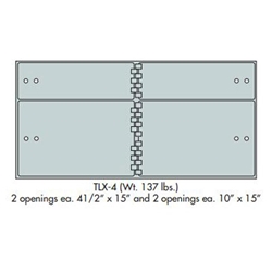 Socal Safe TLX Series Modular Teller Lockers TLX-4 