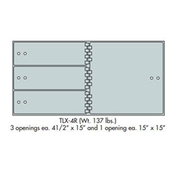 Socal Safe TLX Series Modular Teller Lockers TLX-4R 