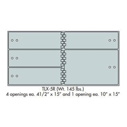 Socal Safe TLX Series Modular Teller Lockers TLX-5R 
