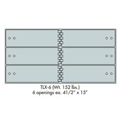 Socal Safe TLX Series Modular Teller Lockers TLX-6 