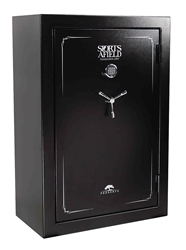 Sports Afield SA5940P Gun Safe - Preserve Series - 40+8 Gun Capacity - Water and Fire Resistant Safe 