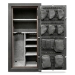 Stealth EGS28 Essential Gun Safe - 28 Gun Capacity American Flag - STL-EGS28