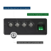 Stealth Tactical - Biometric Handgun Hanger Safe Quick Access Bio Pistol Security Box - STL-HHS-BIO