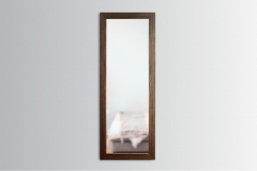 Tactical Walls - Framed Concealment Mirror - Walnut Finish 