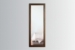Tactical Walls - Framed Concealment Mirror - Walnut Finish - FM1450WA