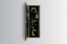 Tactical Walls - Framed Concealment Mirror - Espresso Finish - FM1450ES