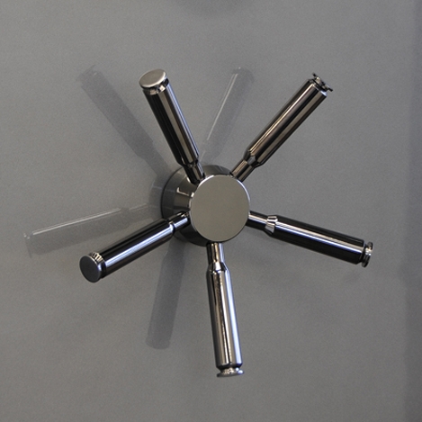 Black Nickel 5-Spoke Handle