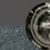 Gray Gloss with Black Chrome Hardware - Gray Fabric