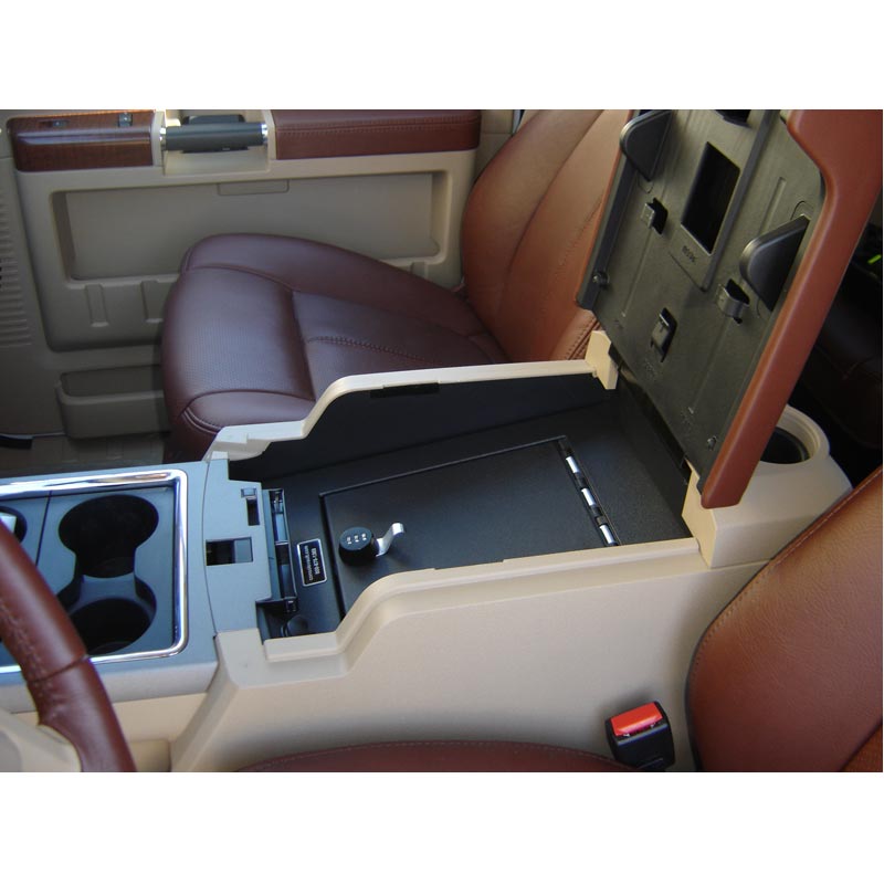 Shown installed in vehicle - open